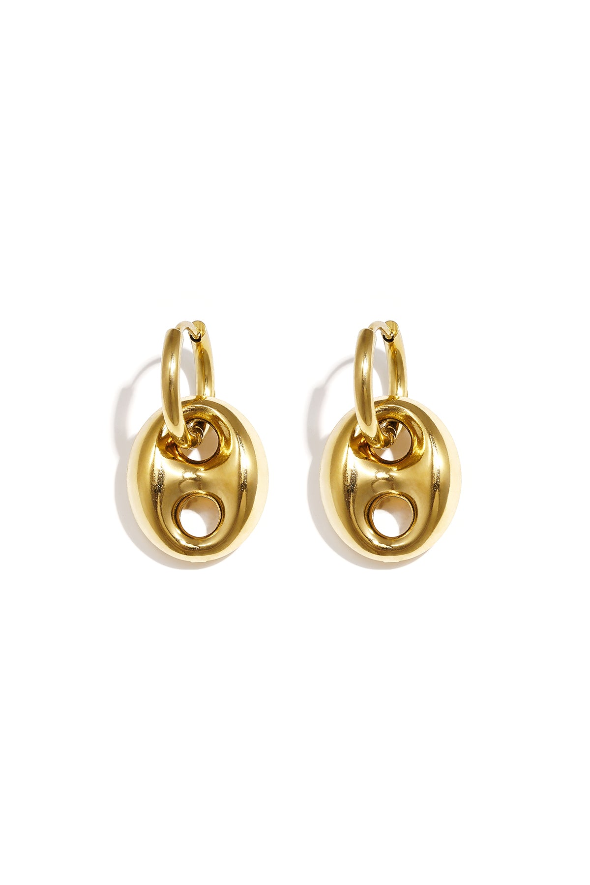 Stainless Steel Drop Earrings Irregular Shape Casual Daily Simple Series Women's jewelry