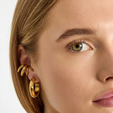 Stainless Steel Ear Cuffs lines Daily Simple Series Women's jewelry