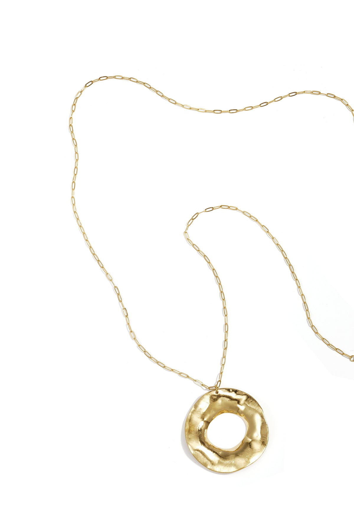 Necklace with statement pendant Aura