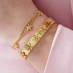 bracelet flower party