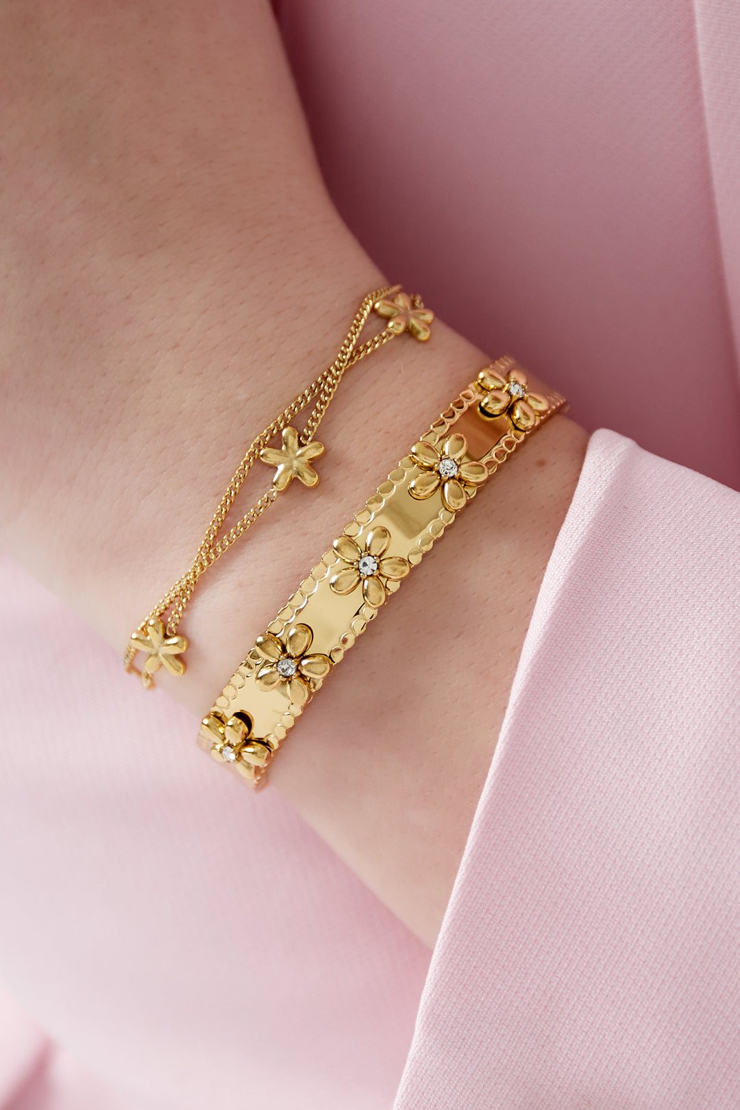 bracelet flower party