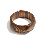 Wood Bangles Irregular Shape Simple Daily Simple Series Women's jewelry