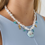 Artificial Pearl Beaded Necklaces Turtle Casual Holiday/Beach Simple Series Women's jewelry