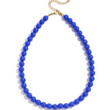 Necklace with medium beads-10mm
