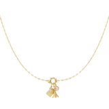 Eiffel Tower DIY necklace