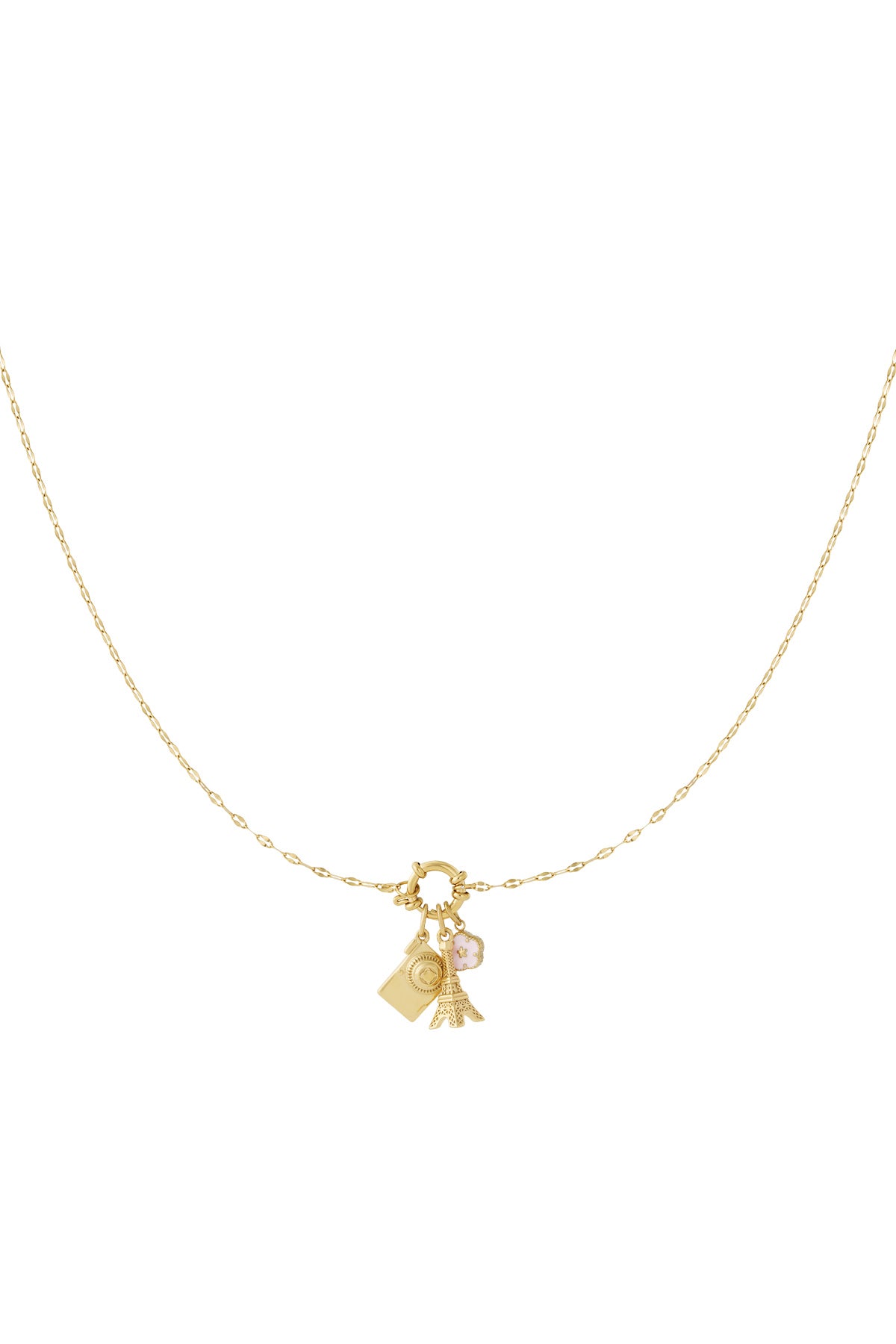 Eiffel Tower DIY necklace