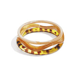 Acrylic Bangles Solid Color Casual Daily Simple Series Women's jewelry