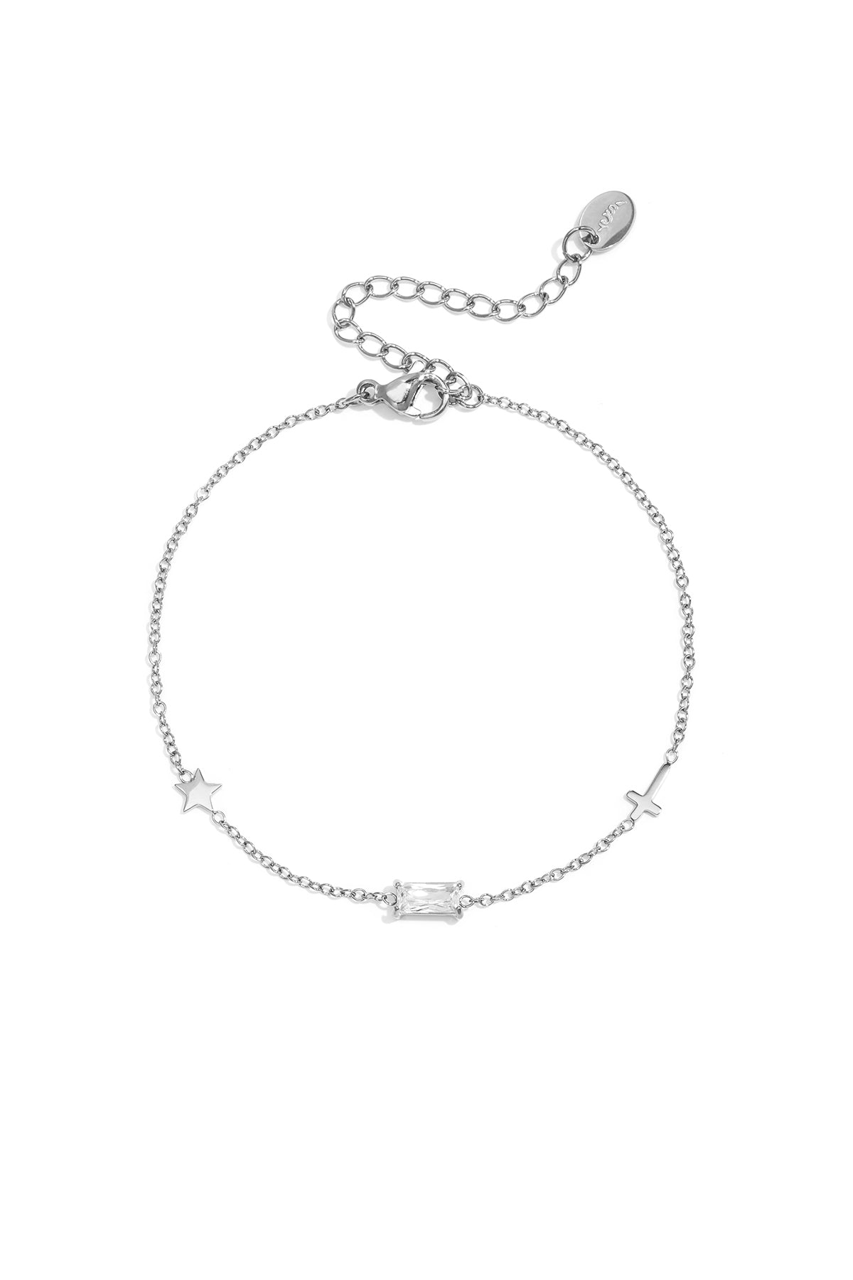 Stainless Steel Charm Bracelets Star Casual Daily Simple Series Women's jewelry
