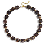 Acrylic Beaded Necklaces Gradient Color Simple Daily Simple Series Women's jewelry