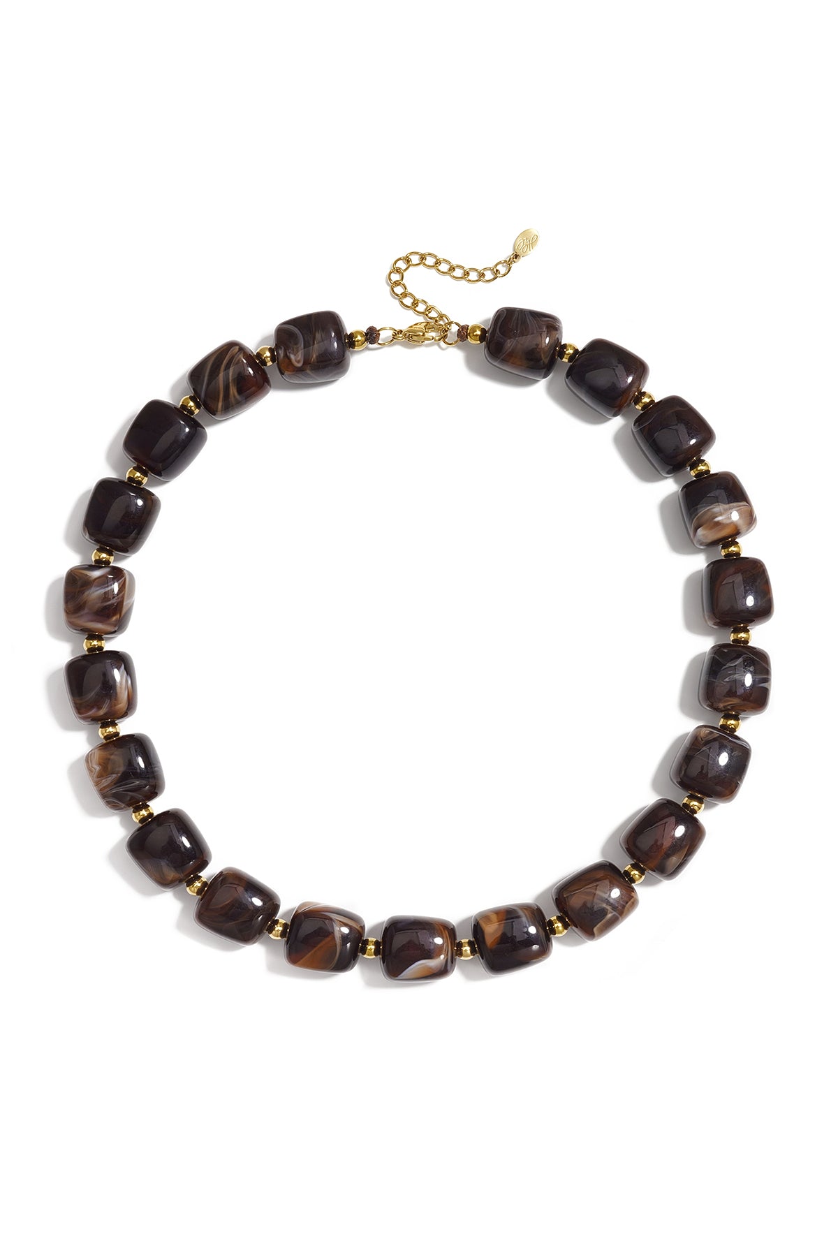 Acrylic Beaded Necklaces Gradient Color Simple Daily Simple Series Women's jewelry