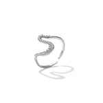 Stainless Steel Statement Rings Lines Simple Daily Simple Series Women's jewelry