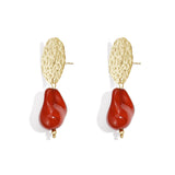 Stainless Steel Drop Earrings irregular shape Casual Daily Simple Series Women's jewelry