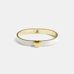Bracelet in various colors with heart detail - 0.9 cm