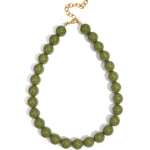 Necklace with large beads