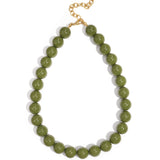 Necklace with large beads