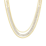 Stainless Steel Layered Necklaces Chain Casual Daily Simple Series Women's jewelry