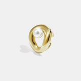 Stainless Steel Statement Rings circle Casual Daily Simple Series Women's jewelry