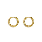Stainless Steel Hoop Earrings Circle Simple Daily Simple Series Women's jewelry