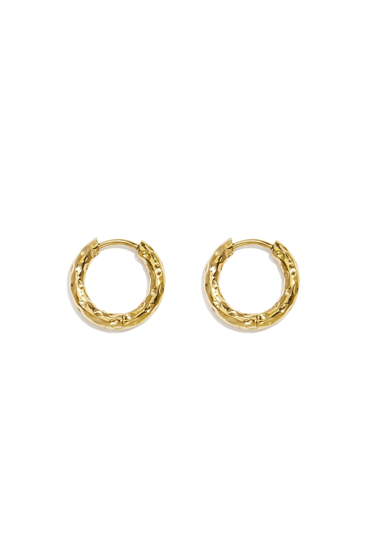 Stainless Steel Hoop Earrings Circle Simple Daily Simple Series Women's jewelry