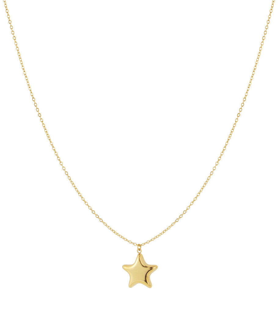 Pregnancy necklace with cute star pendant