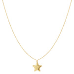 Pregnancy necklace with cute star pendant