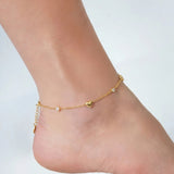 Stainless Steel Anklets Heart Simple Daily Simple Series Women's jewelry