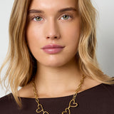Stainless Steel Chain Necklaces Heart Casual Daily Simple Series Women's jewelry