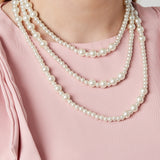 Small pearls layered Necklace