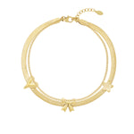 Charming bow Anklet