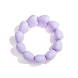11-Bead Big Heart Bracelet