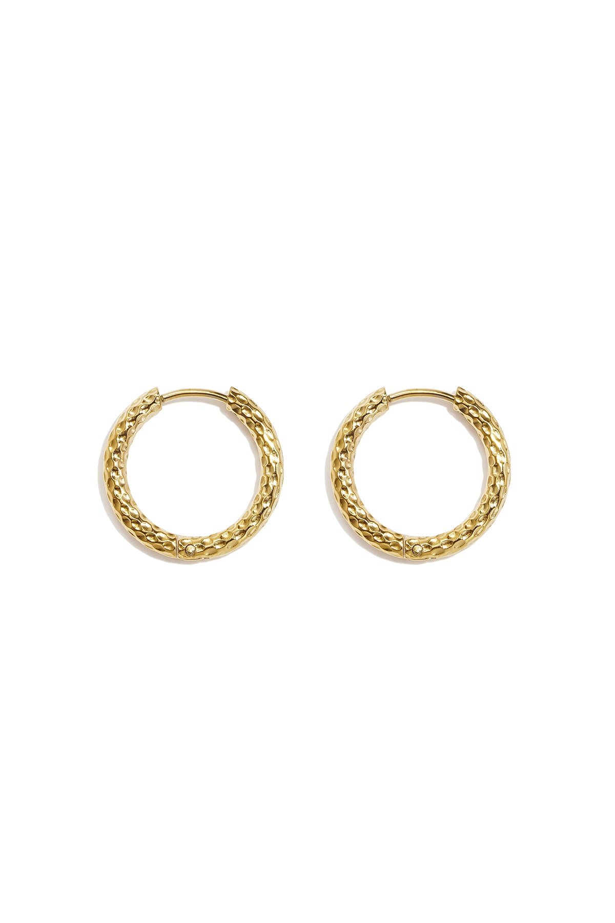 Stainless Steel Hoop Earrings Circle Simple Daily Simple Series Women's jewelry