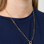Simple lock necklace