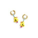 Stainless Steel Beads Earrings Animal Cute Daily Simple Series Women's jewelry