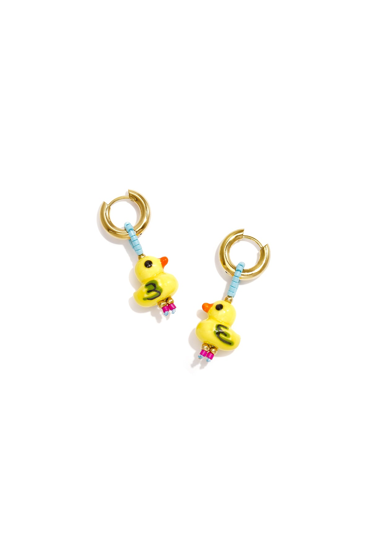 Stainless Steel Beads Earrings Animal Cute Daily Simple Series Women's jewelry