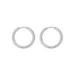 Small Stainless Steel Patterned Earrings