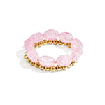 Bracelet set with chunky beads