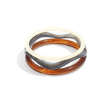 Acrylic Bangles Solid Color Casual Daily Simple Series Women's jewelry