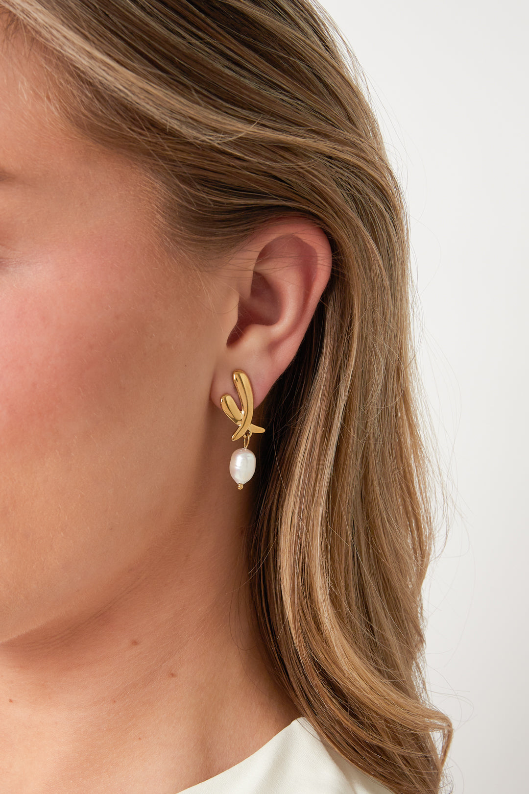 Stainless Steel Drop Earrings Irregular Shape Casual Daily Simple Series Women's jewelry