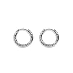 Stainless Steel Hoop Earrings Circle Simple Daily Simple Series Women's jewelry