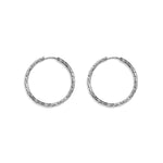 Stainless Steel Hoop Earrings Circle Simple Daily Simple Series Women's jewelry