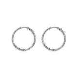 Stainless Steel Hoop Earrings Circle Simple Daily Simple Series Women's jewelry