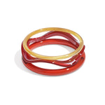 Acrylic Bangles Solid Color Casual Daily Simple Series Women's jewelry