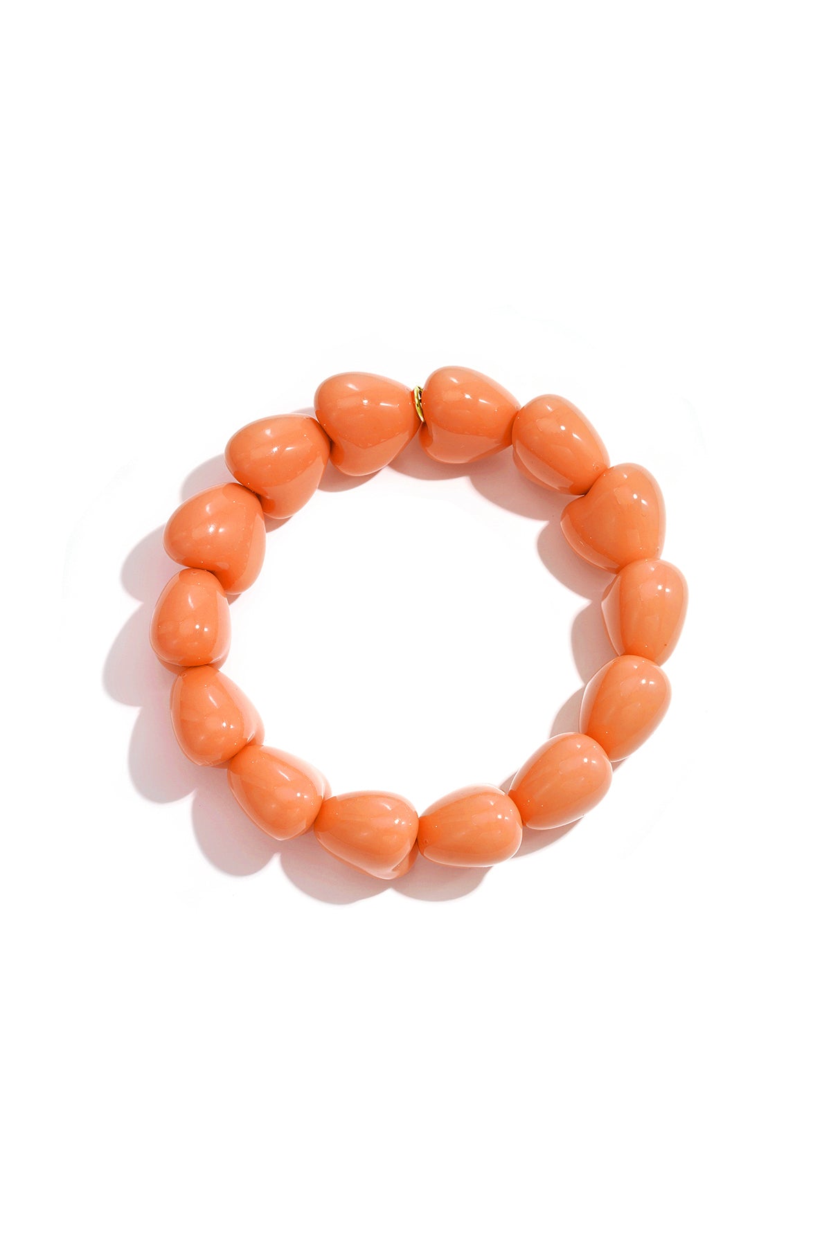14-Bead Small Heart Bracelet