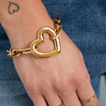 Chain of hearts Bracelet