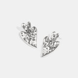 Stacked heart earrings