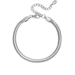 Bracelet flat herringbone narrow - 4.0MM