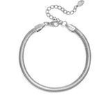 Bracelet flat herringbone narrow - 4.0MM