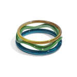 Acrylic Bangles Solid Color Casual Daily Simple Series Women's jewelry