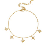 Bracelet with shooting stars