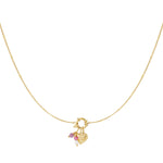 Mini heart DIY necklace